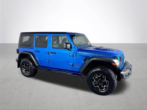 Used 2022 Jeep Wrangler Unlimited Rubicon 4xe AWD/4WD image 4