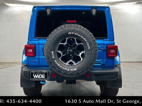 Used 2023 Jeep Wrangler Unlimited Rubicon 4xe w/ Dual Top Group AWD/4WD image 4