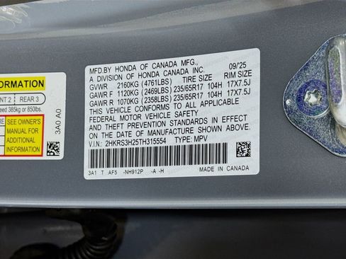 New 2026 Honda CR-V LX image 32