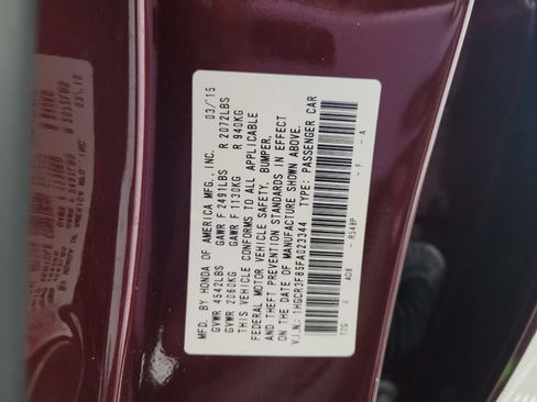 Used 2015 Honda Accord EX-L image 33