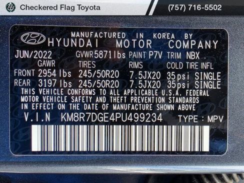 Used 2023 Hyundai Palisade Calligraphy image 23