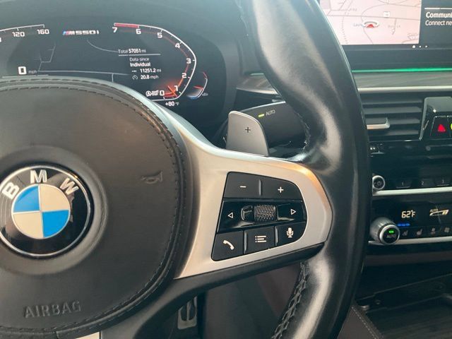 Used 2021 BMW M550i xDrive w/ Premium Package AWD/4WD image 12