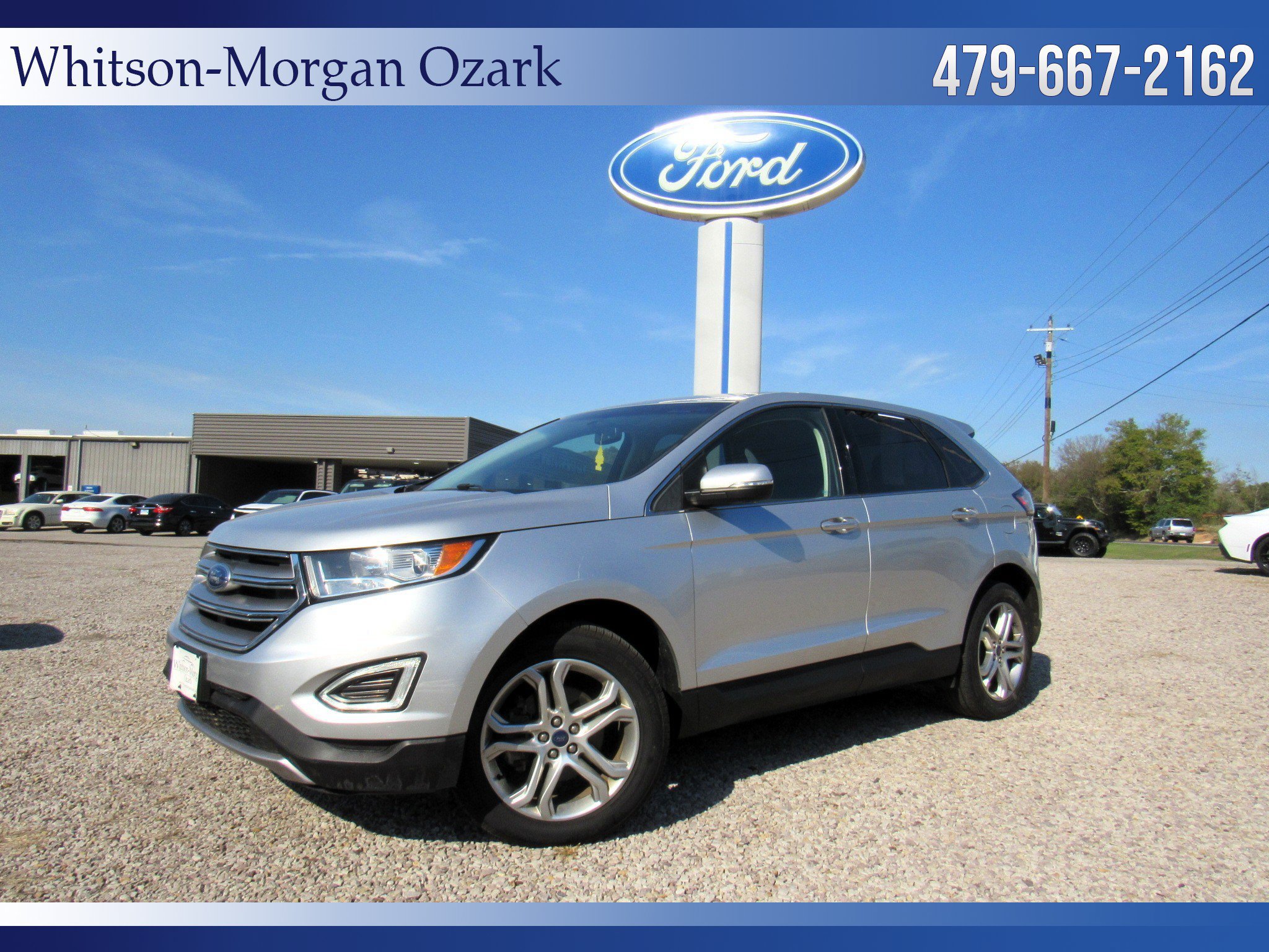 Used 2017 Ford Edge Titanium w/ Technology Package FWD image 1