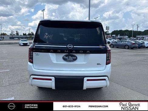 Certified 2025 Nissan Armada SL w/ Captain's Chari Seat Package AWD/4WD image 13