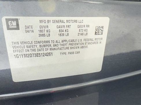 Used 2014 Chevrolet Corvette Stingray Coupe w/ 3LT Preferred Equipment Group image 37