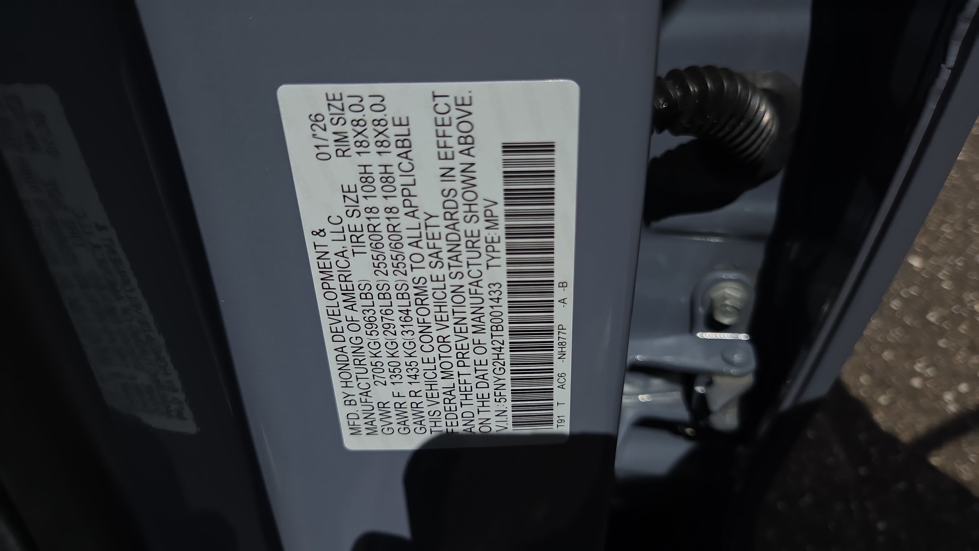 Certified 2026 Honda Pilot EX-L image 18