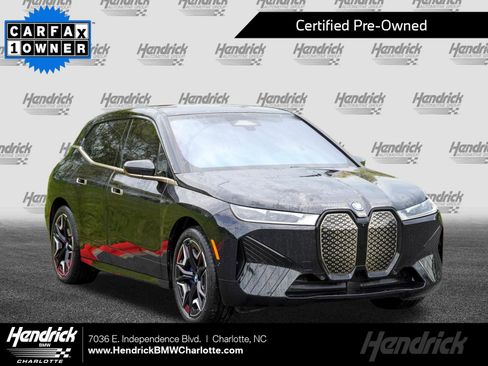 Certified 2023 BMW iX xDrive50 w/ Premium Package AWD/4WD image 1