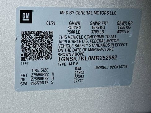 Used 2021 Chevrolet Tahoe High Country image 33