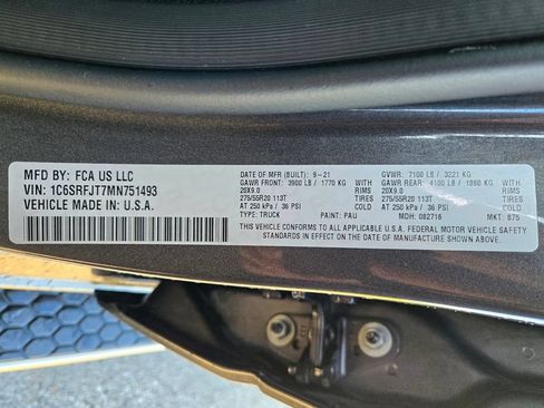 Used 2021 RAM 1500 Laramie AWD/4WD image 33