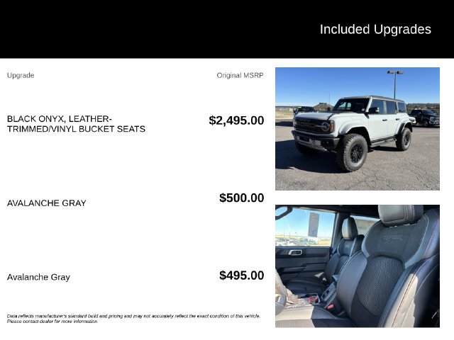 New 2026 Ford Bronco Raptor AWD/4WD image 5