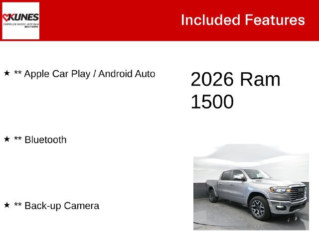 Used 2026 RAM 1500 Laramie AWD/4WD image 3