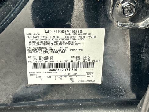 Used 2020 Ford EcoSport SES image 22