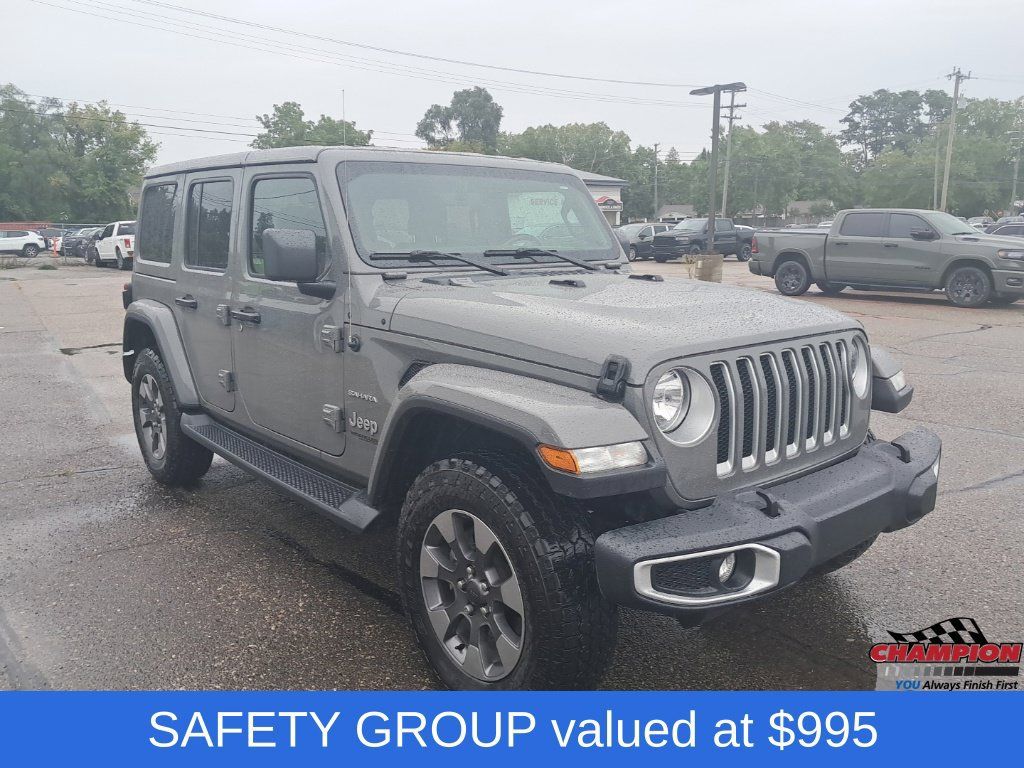 Used 2020 Jeep Wrangler Unlimited Sahara AWD/4WD image 9