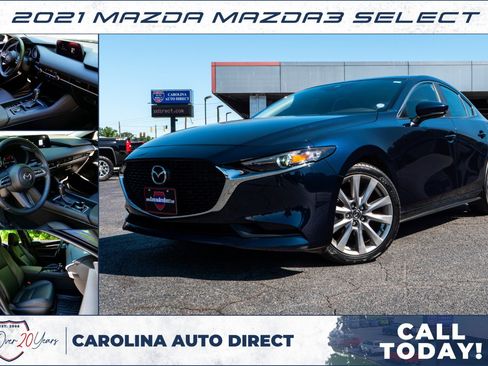 Used 2021 MAZDA MAZDA3 s FWD image 1