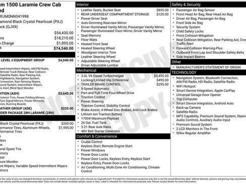 Used 2022 RAM 1500 Laramie AWD/4WD image 2