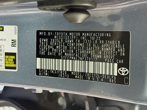 Used 2022 Toyota Corolla LE FWD image 38