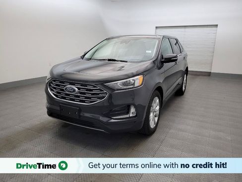 Used 2021 Ford Edge Titanium w/ Cargo Accessory Package FWD image 1