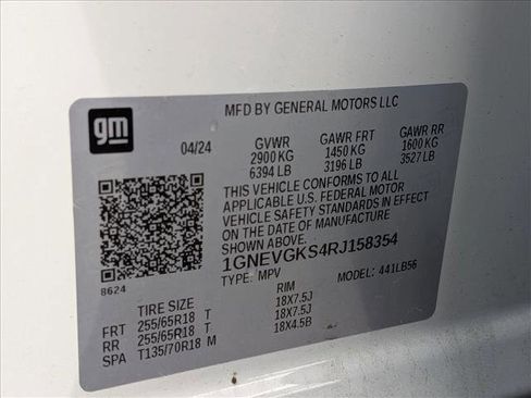 Used 2024 Chevrolet Traverse LT AWD/4WD image 15