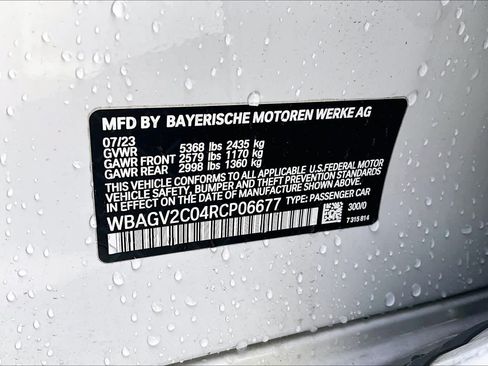 Used 2024 BMW 840i Gran Coupe w/ Driving Assistance Package RWD image 35