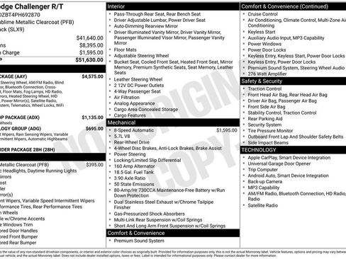 Used 2023 Dodge Challenger R/T w/ Plus Package image 17