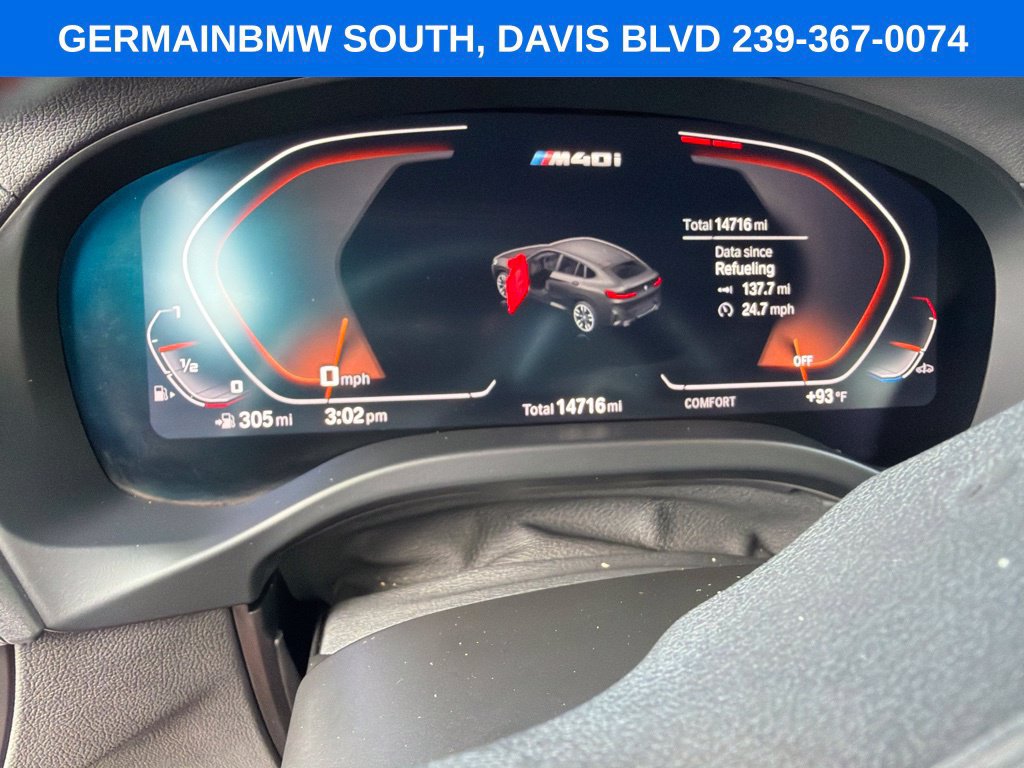 Certified 2024 BMW X4 M40i w/ Parking Assistance Package AWD/4WD image 27