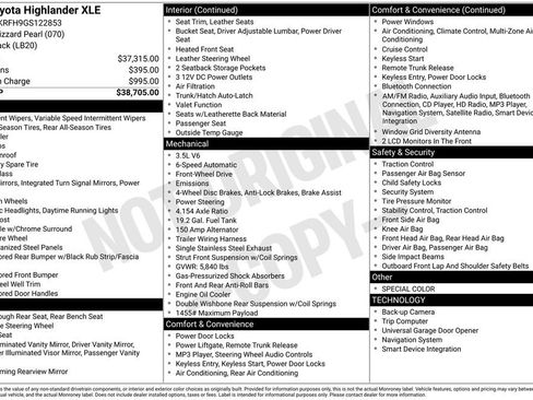 Used 2016 Toyota Highlander XLE image 3