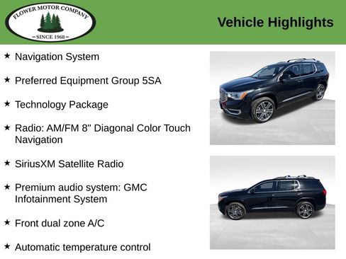 Used 2018 GMC Acadia Denali w/ Technology Package AWD/4WD image 5