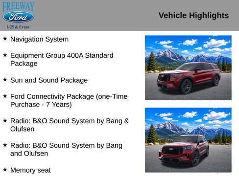 New 2026 Ford Explorer ST AWD/4WD image 2