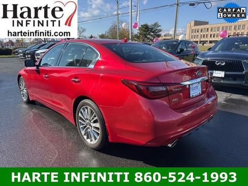 Certified 2022 INFINITI Q50 Luxe w/ Cargo Package image 7