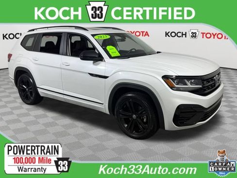 Used 2023 Volkswagen Atlas SEL R-Line AWD/4WD image 1