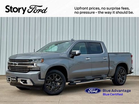 Used 2021 Chevrolet Silverado 1500 High Country w/ Technology Package AWD/4WD image 1