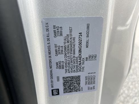 Used 2022 Chevrolet Silverado 1500 W/T w/ WT Value Package image 36