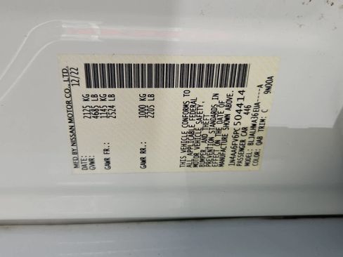 Used 2023 Nissan Maxima Platinum w/ Sport Mat Group FWD image 7