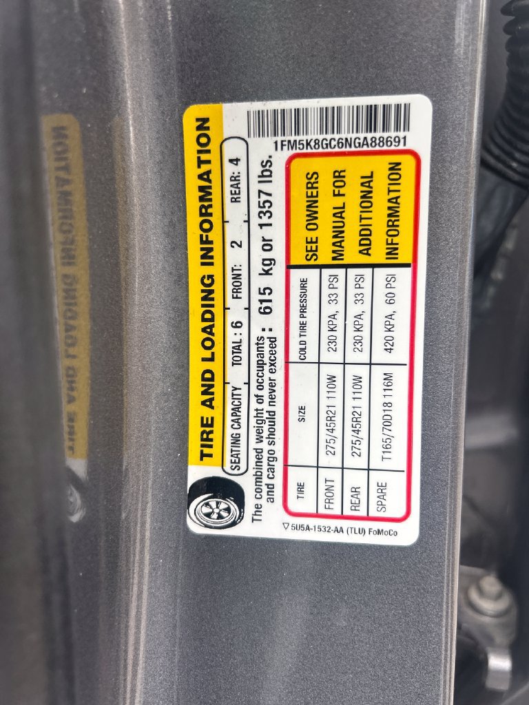 Used 2022 Ford Explorer ST w/ Equipment Group 401A AWD/4WD image 35