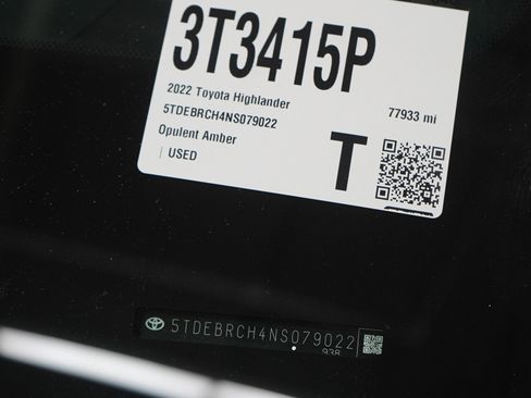 Used 2022 Toyota Highlander Platinum image 34