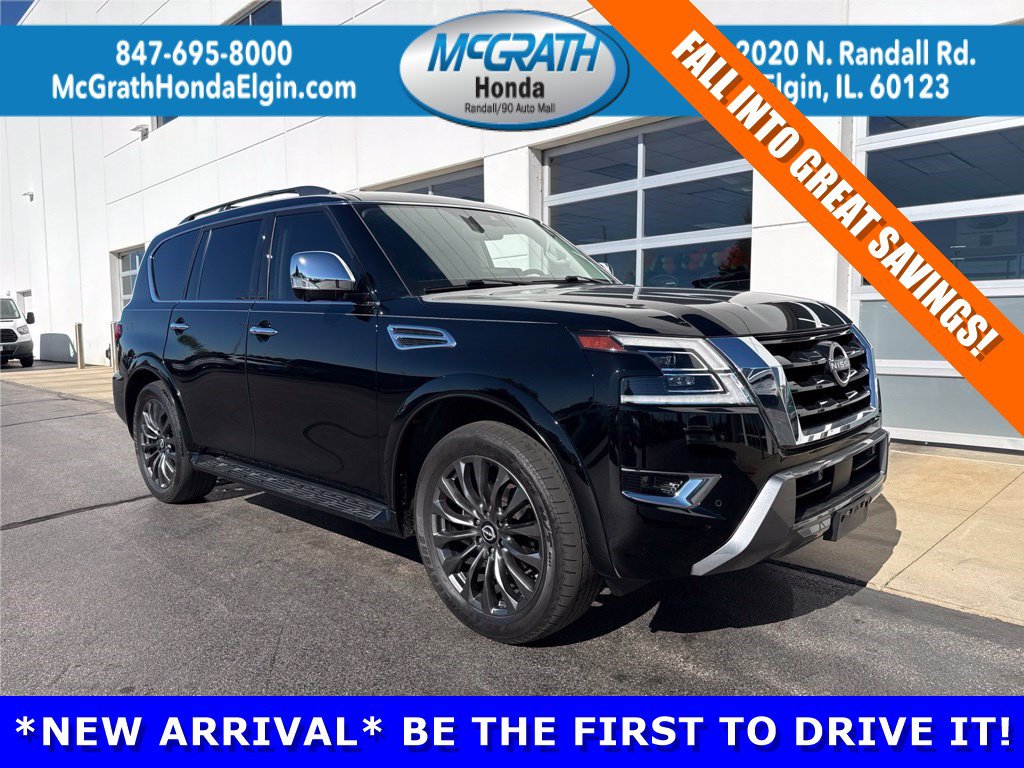 Used 2023 Nissan Armada Platinum w/ Captain's Chairs Package AWD/4WD image 1