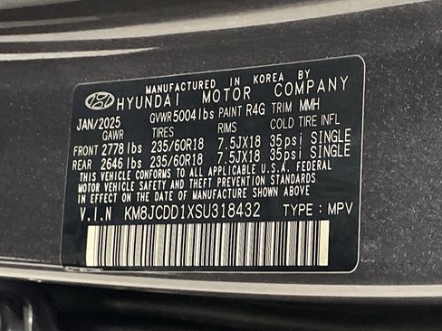 Used 2025 Hyundai Tucson SEL AWD/4WD image 36