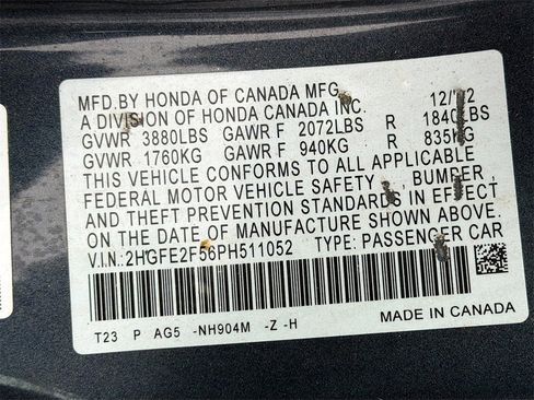 Used 2023 Honda Civic Sport image 29