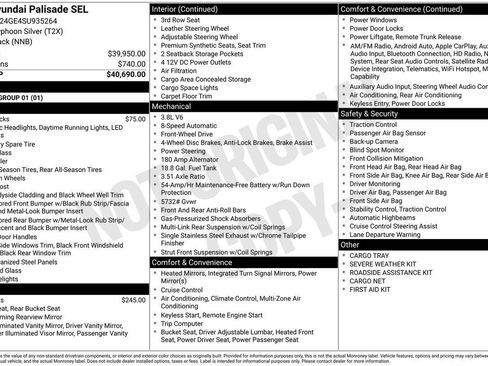 Certified 2025 Hyundai Palisade SEL image 37