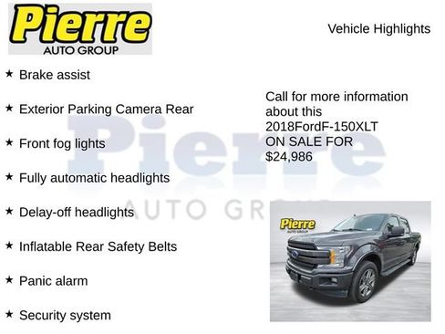 Used 2018 Ford F150 XLT w/ Equipment Group 302A Luxury AWD/4WD image 13