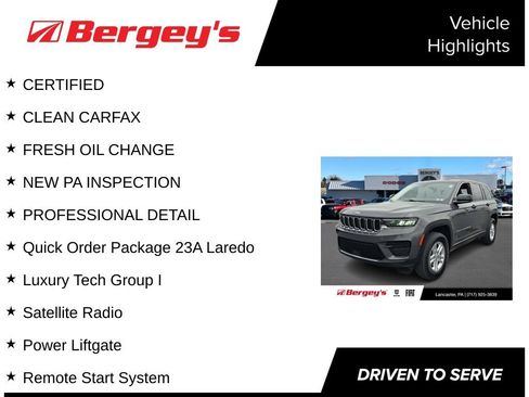 Used 2025 Jeep Grand Cherokee Laredo w/ Luxury Tech Group I AWD/4WD image 8