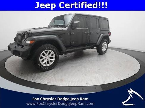 Certified 2023 Jeep Wrangler Sport S image 1