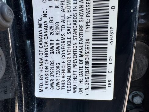 Used 2012 Honda Civic EX image 19