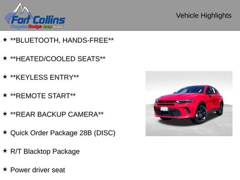 Used 2024 Dodge Hornet R/T w/ R/T Blacktop Package image 4