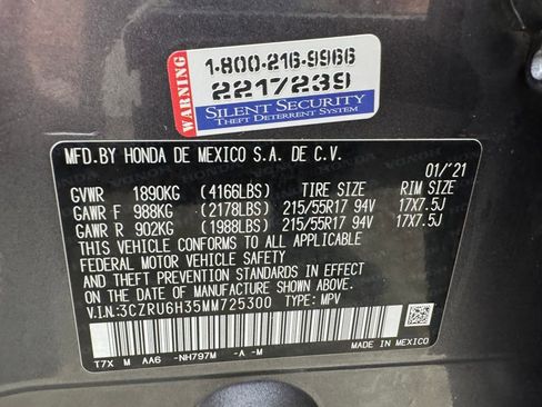 Used 2021 Honda HR-V LX image 33