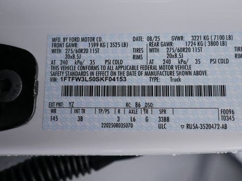 New 2025 Ford F150 XLT w/ Equipment Group 303A High image 30