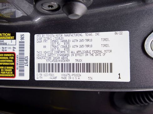 Used 2022 Toyota Tundra SR5 w/ TRD Off-Road Package image 25