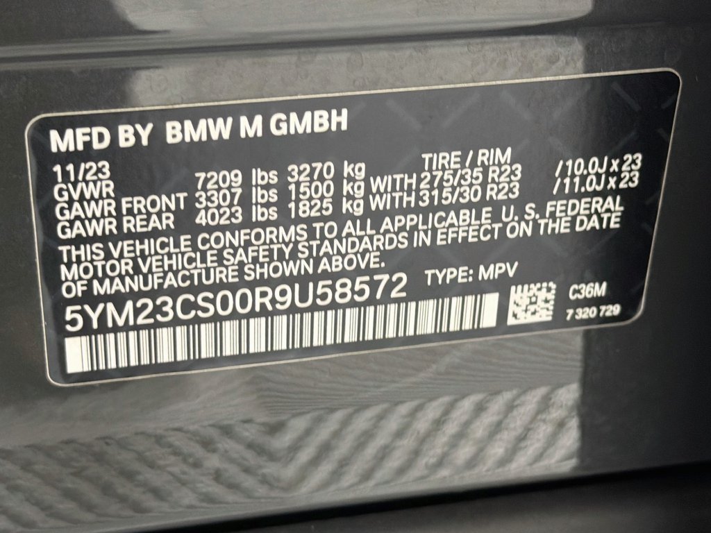 Used 2024 BMW XM AWD/4WD image 34