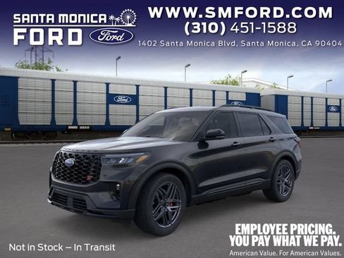 New 2026 Ford Explorer ST w/ Sun And Sound Package RWD image 1