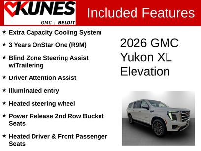 New 2026 GMC Yukon XL Elevation
